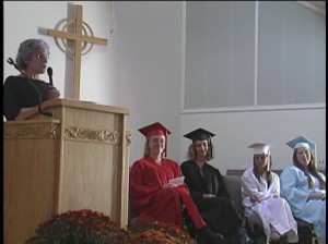 graduates and Andrea